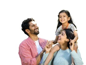 Family group illustration for homepage